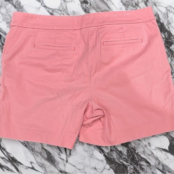 LOFT Pink Bermuda Shorts Tailored Cotton Blend - Picture 5 of 9
